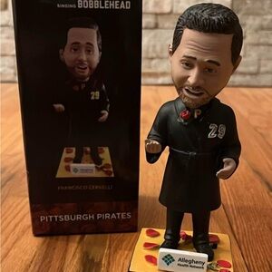 Francisco Cervelli Pittsburgh Pirates Singing Bobblehead